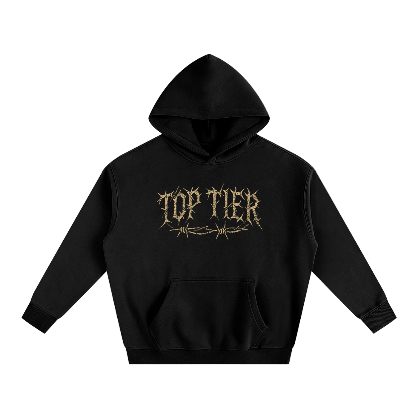 Top Tier Barbed Wire Heavyweight Hoodie