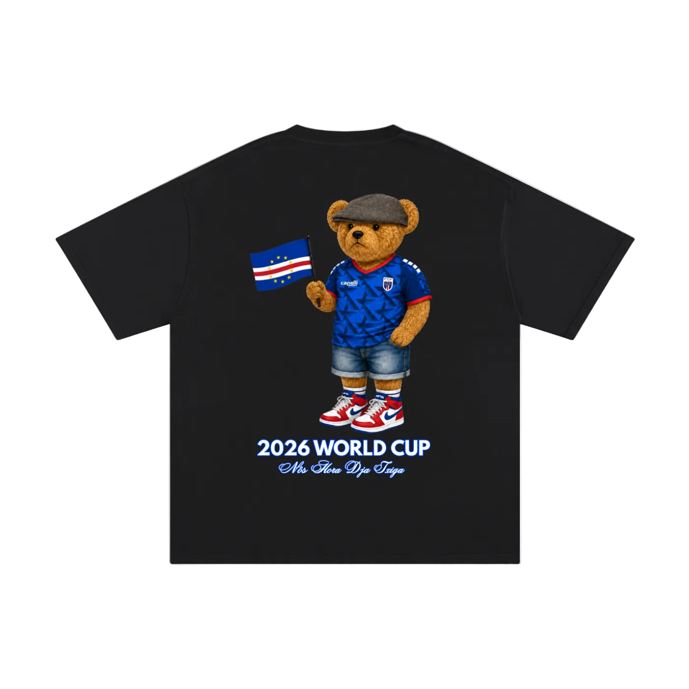 Cabo Verde 2026 World Cup Bear T-Shirt
