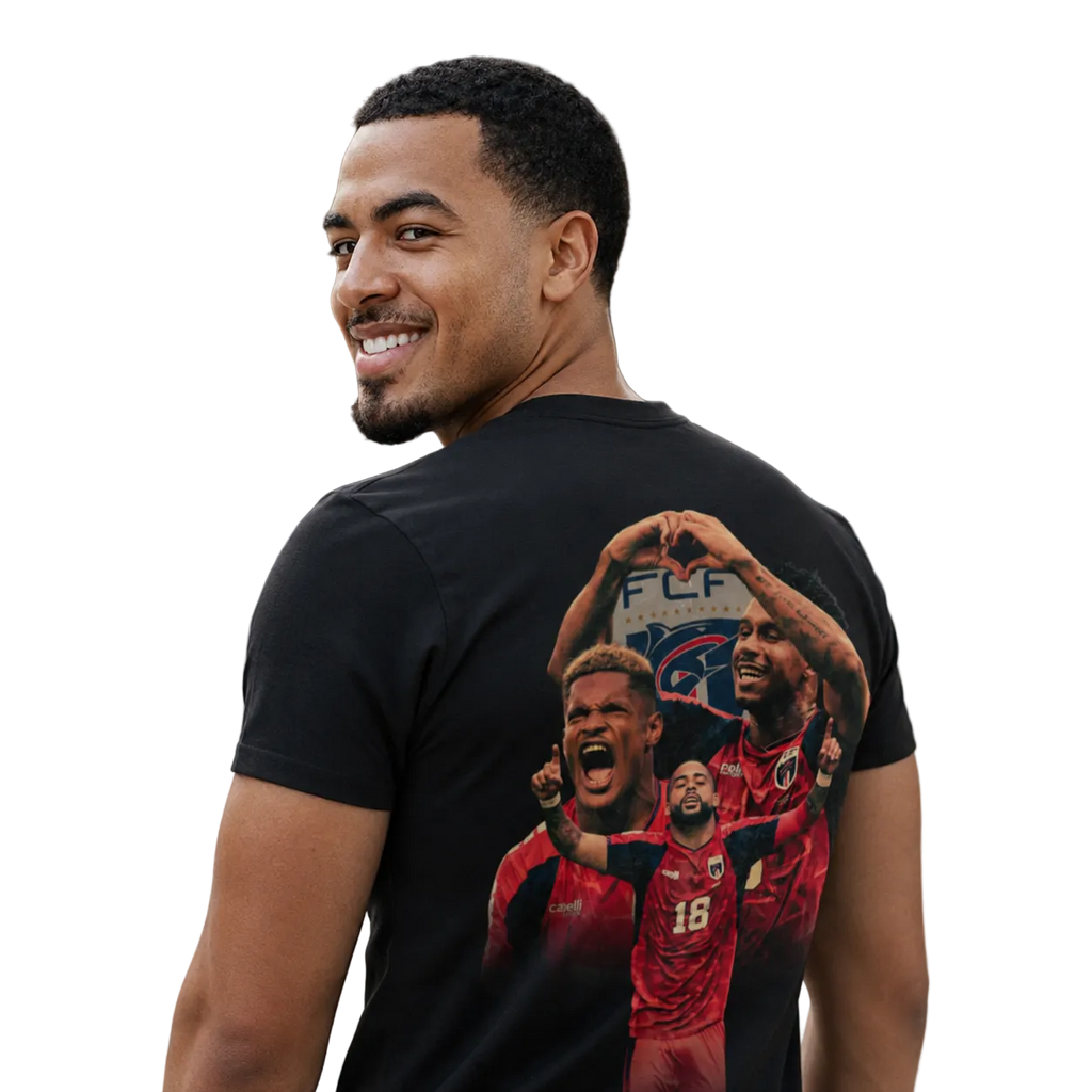 Cabo Verde Na Copa Red Graphic T-Shirt