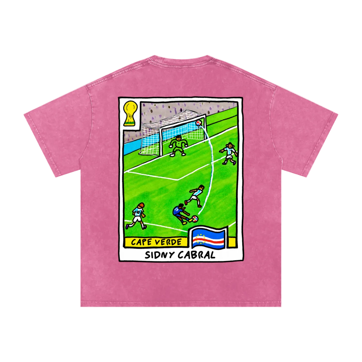 Sidny Lopes Cabral Goal Washed Oversized T-Shirt