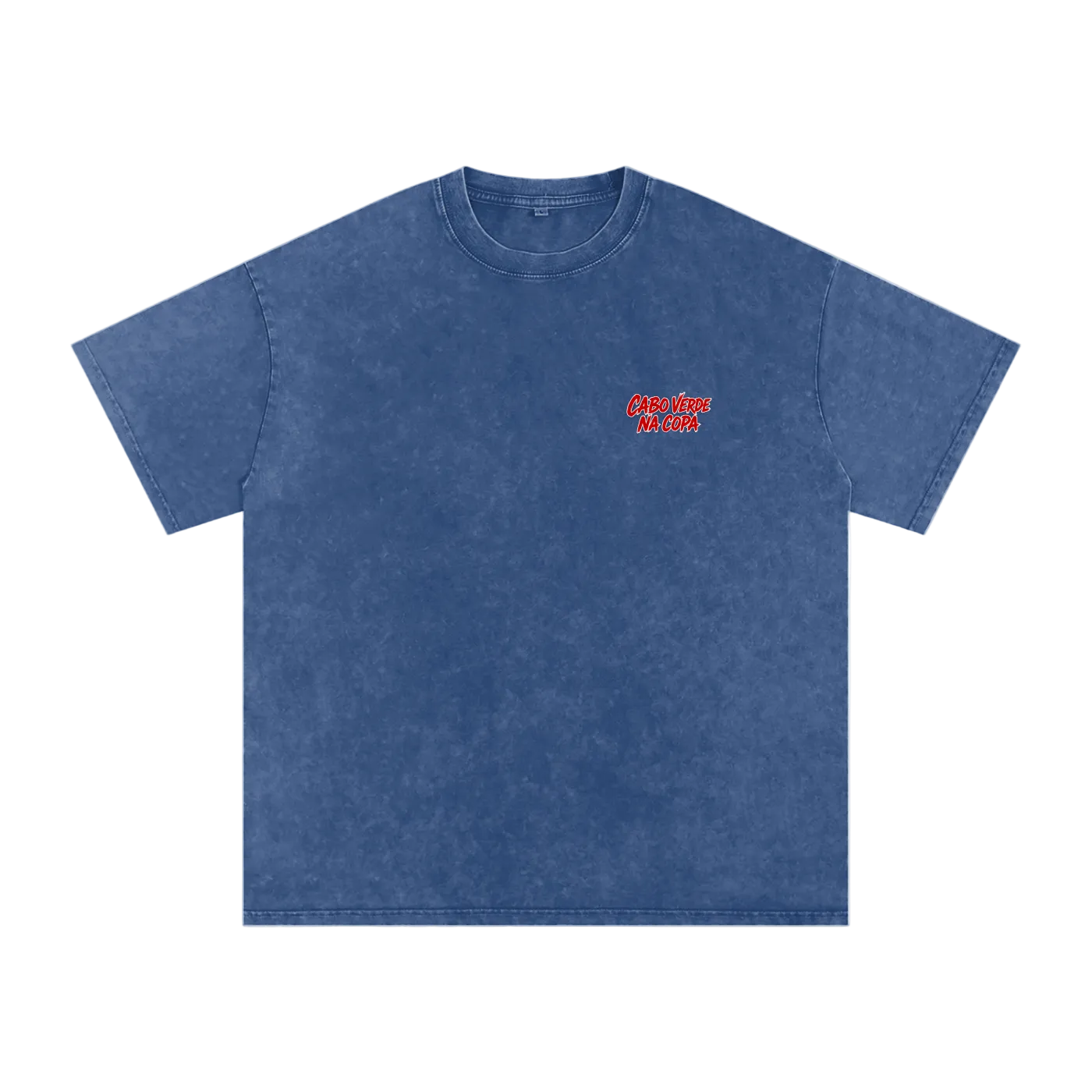 Hélio Varela "Cabo Verde Na Copa" Washed Oversized T-Shirt