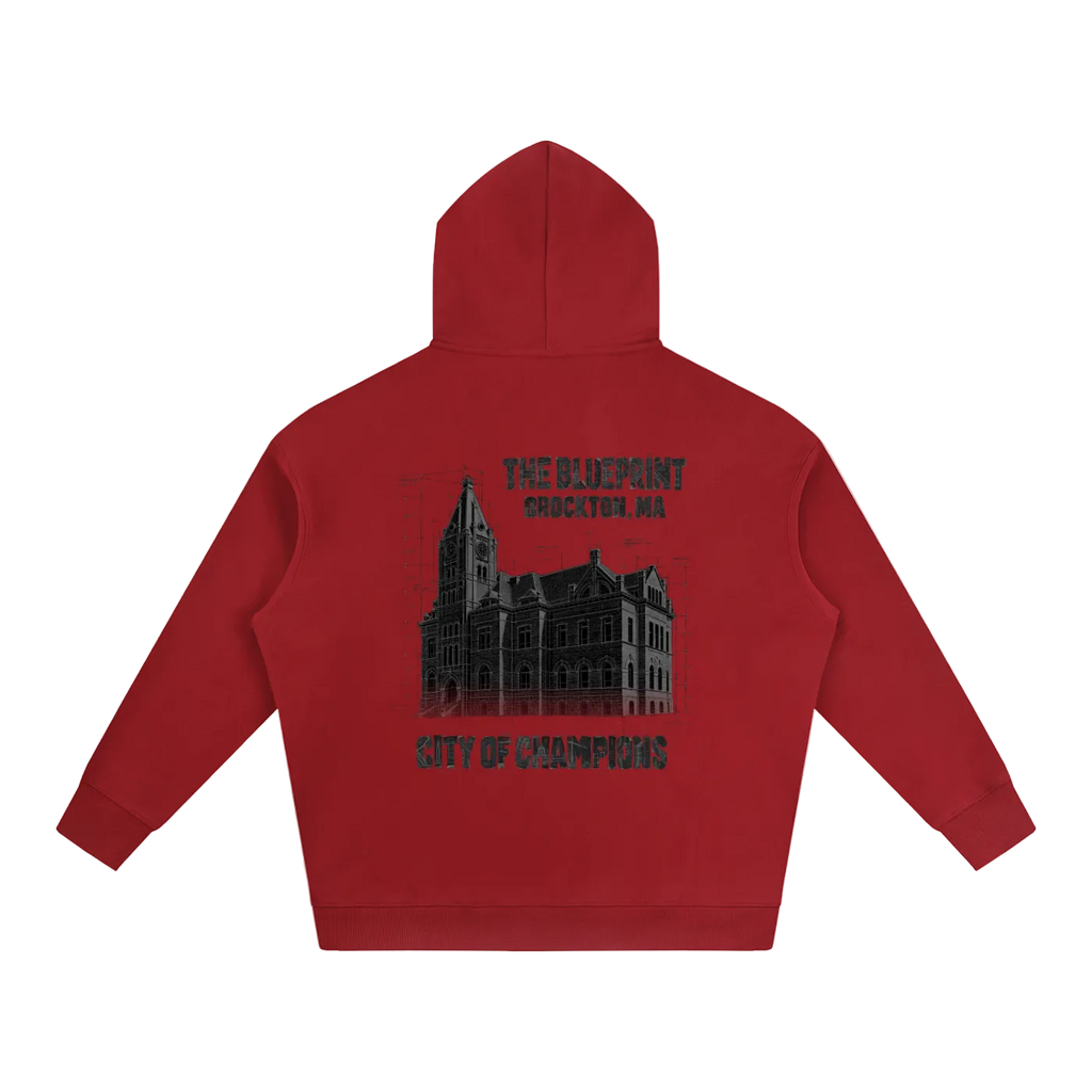"Brockton - The Blueprint" Oversized Hoodie