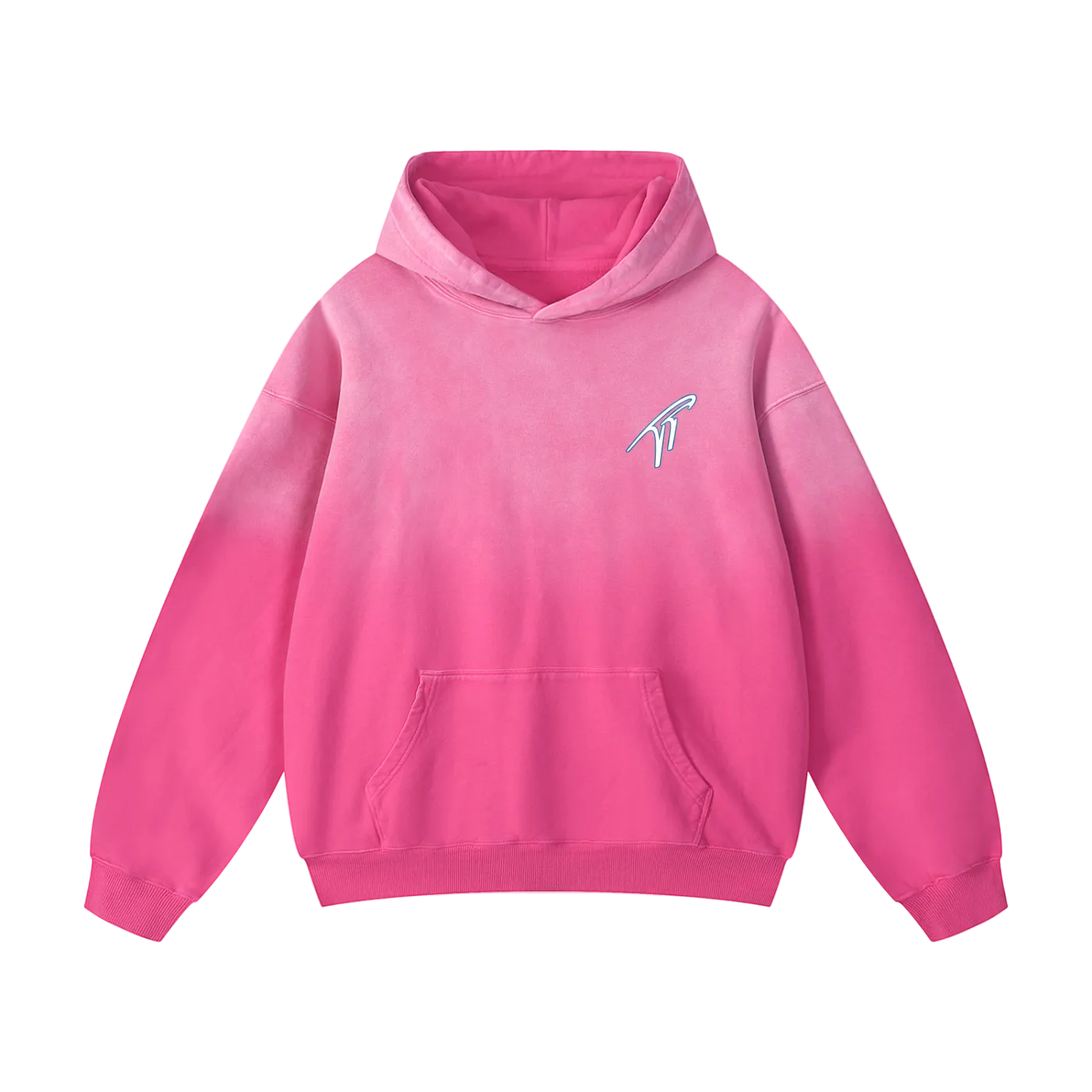 "The Coldest" Heavyweight Sunfade Oversized Hoodie