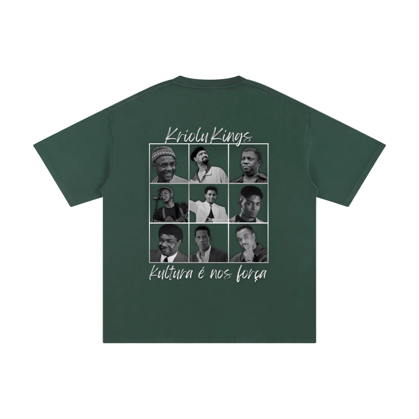 "Kriolu Kings" Cotton T-Shirt (White)