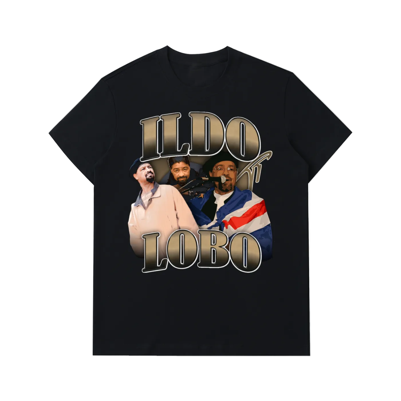 T-shirt vintage Ildo Lobo Essential Heavyweight