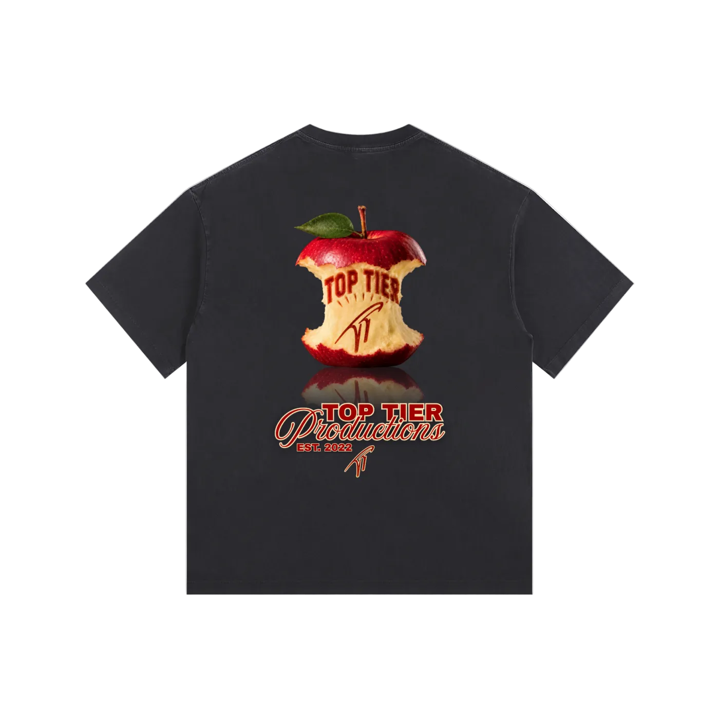 Top Tier Apple Vintage Oversized T-Shirt