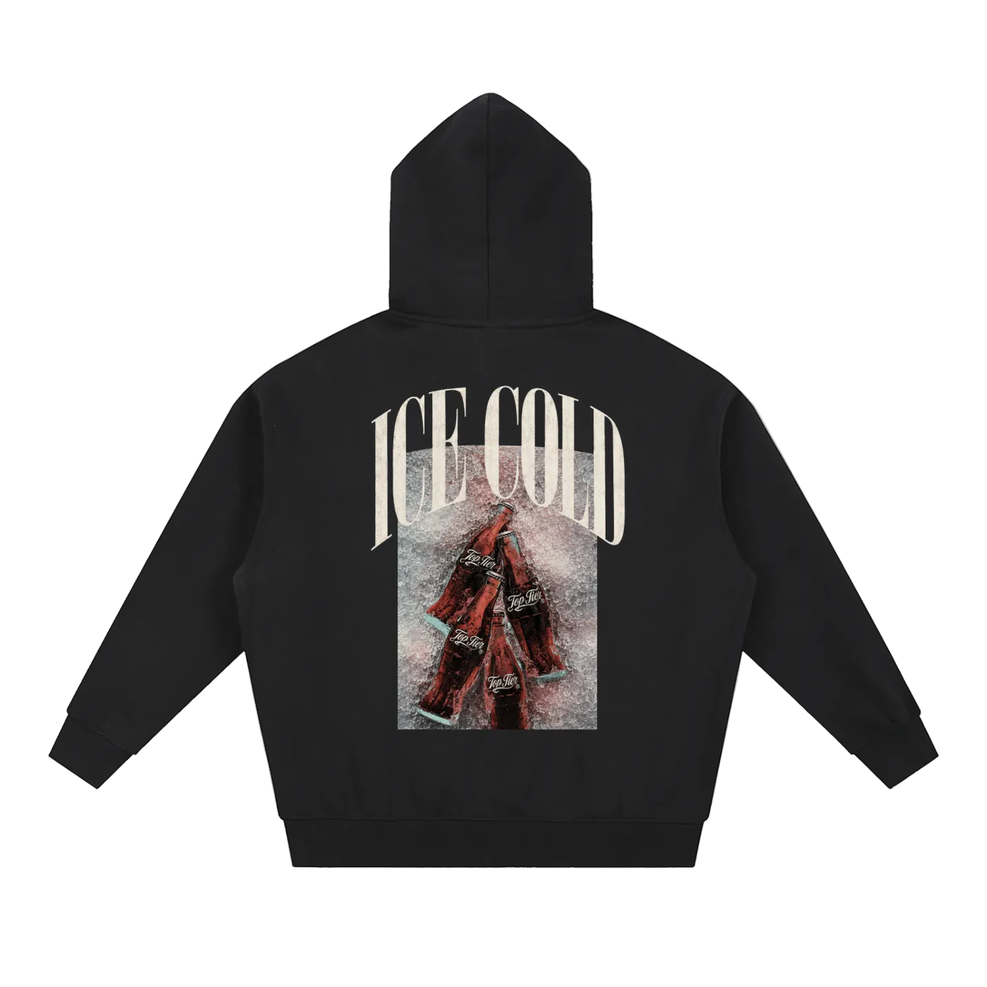 "Ice Cold" Oversized Boxy Hoodie