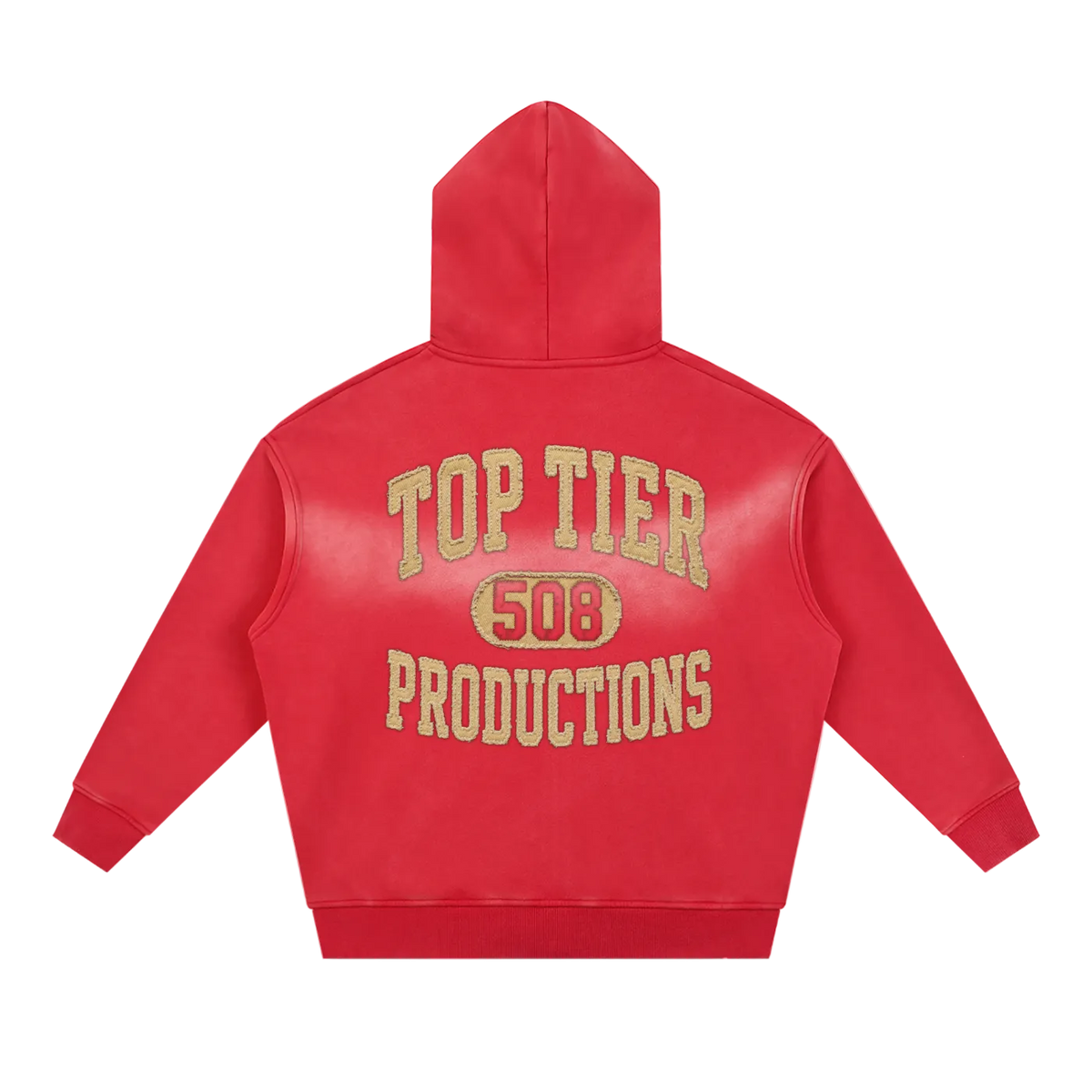508 Sunfade Zipper Boxy Hoodie