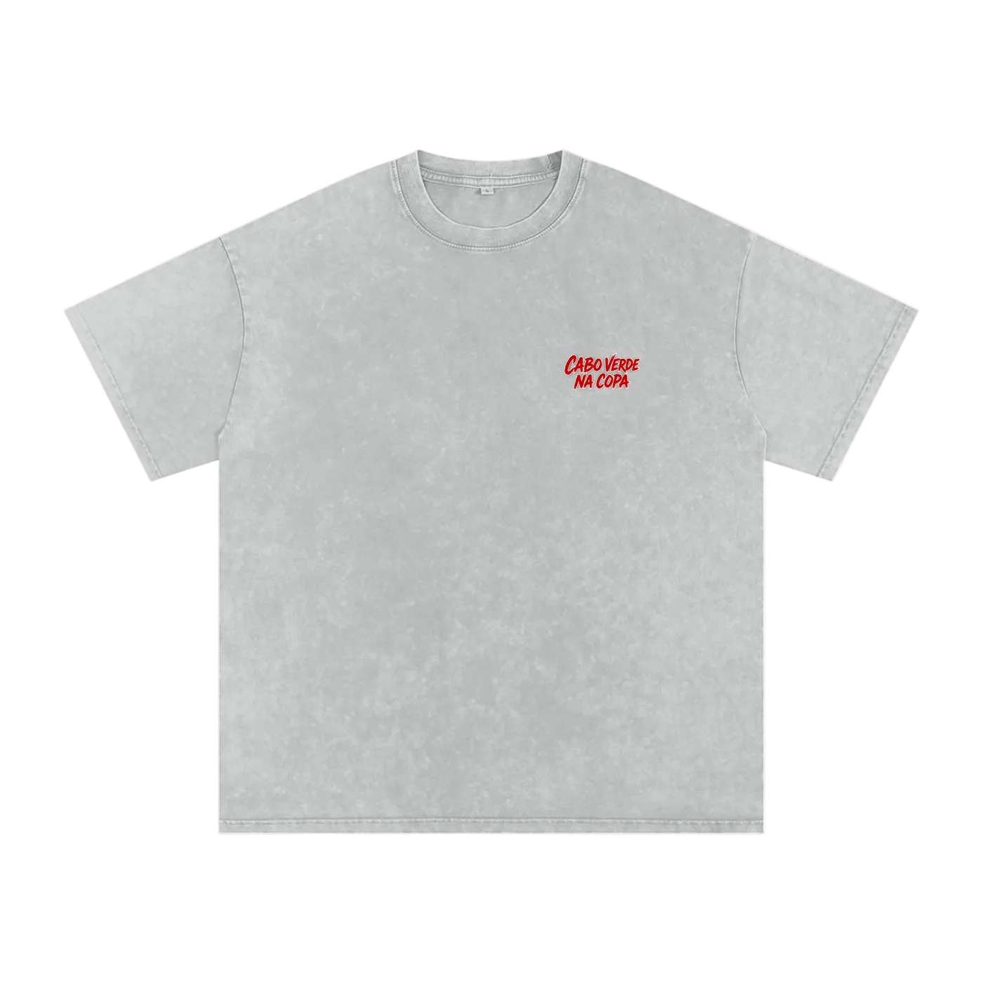 Hélio Varela "Cabo Verde Na Copa" Washed Oversized T-Shirt