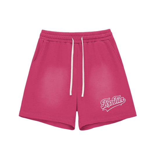 Varsity Script Sun Fade Shorts