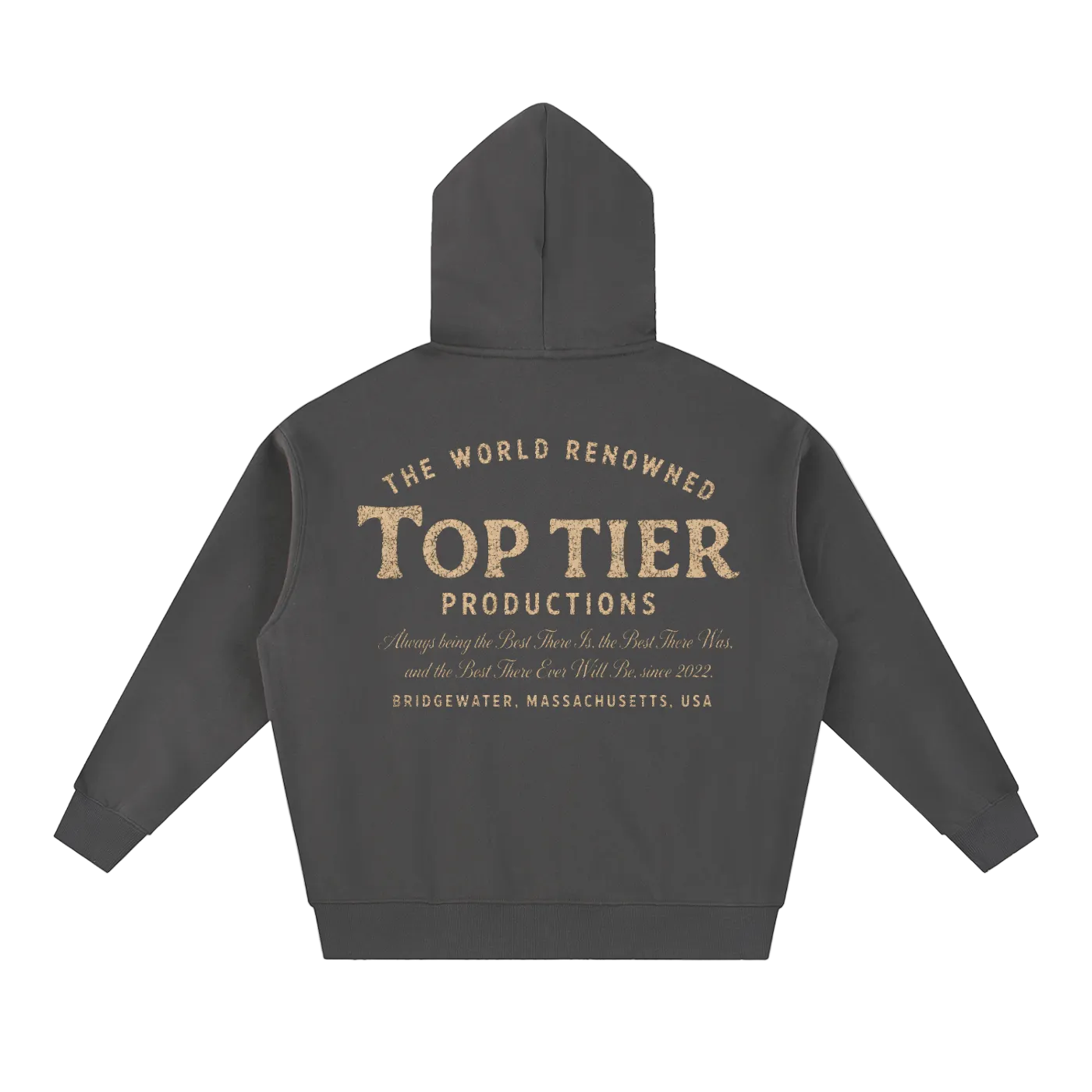 Vintage Eagle Oversized Boxy Hoodie