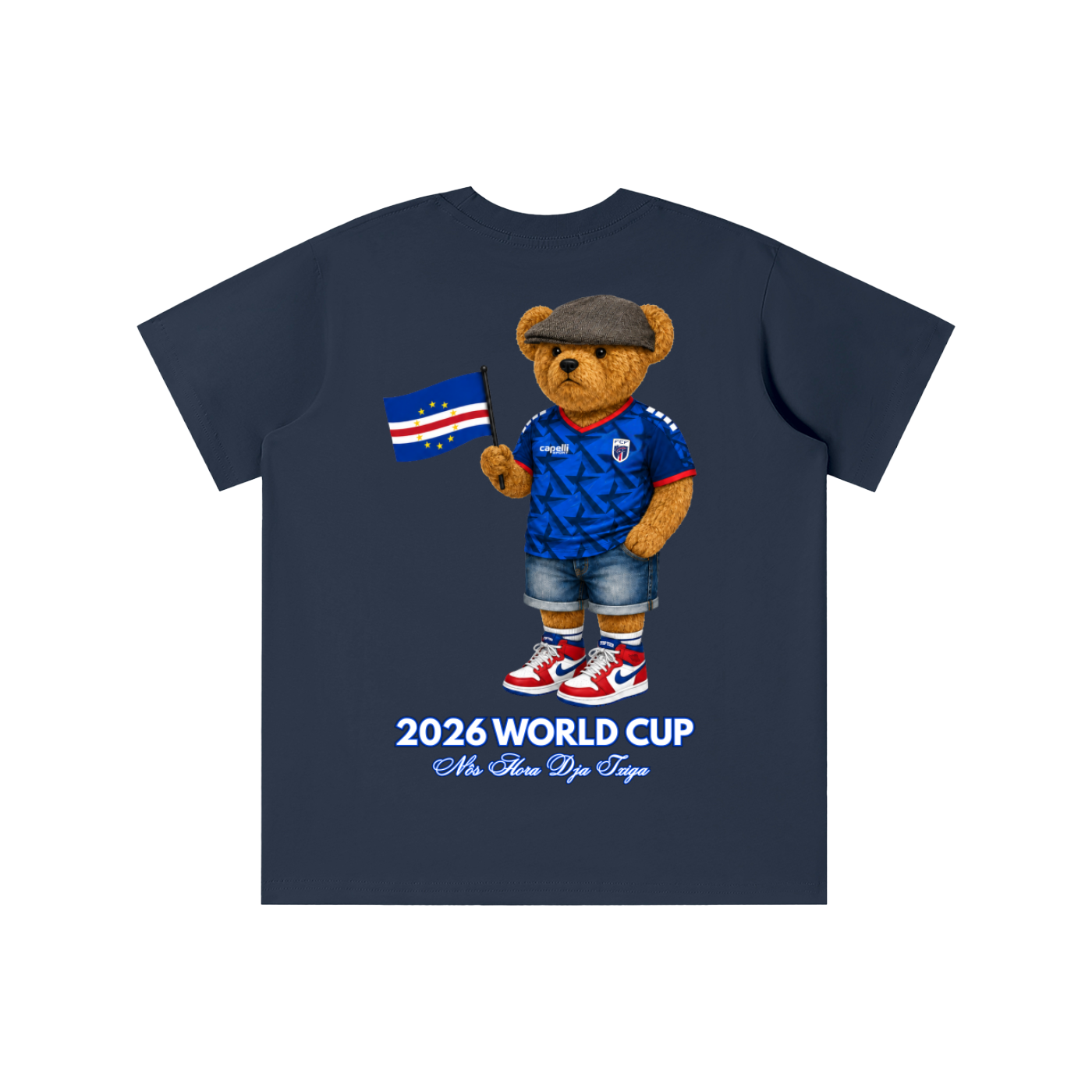 Cabo Verde 2026 World Cup Bear Kids' T-shirt