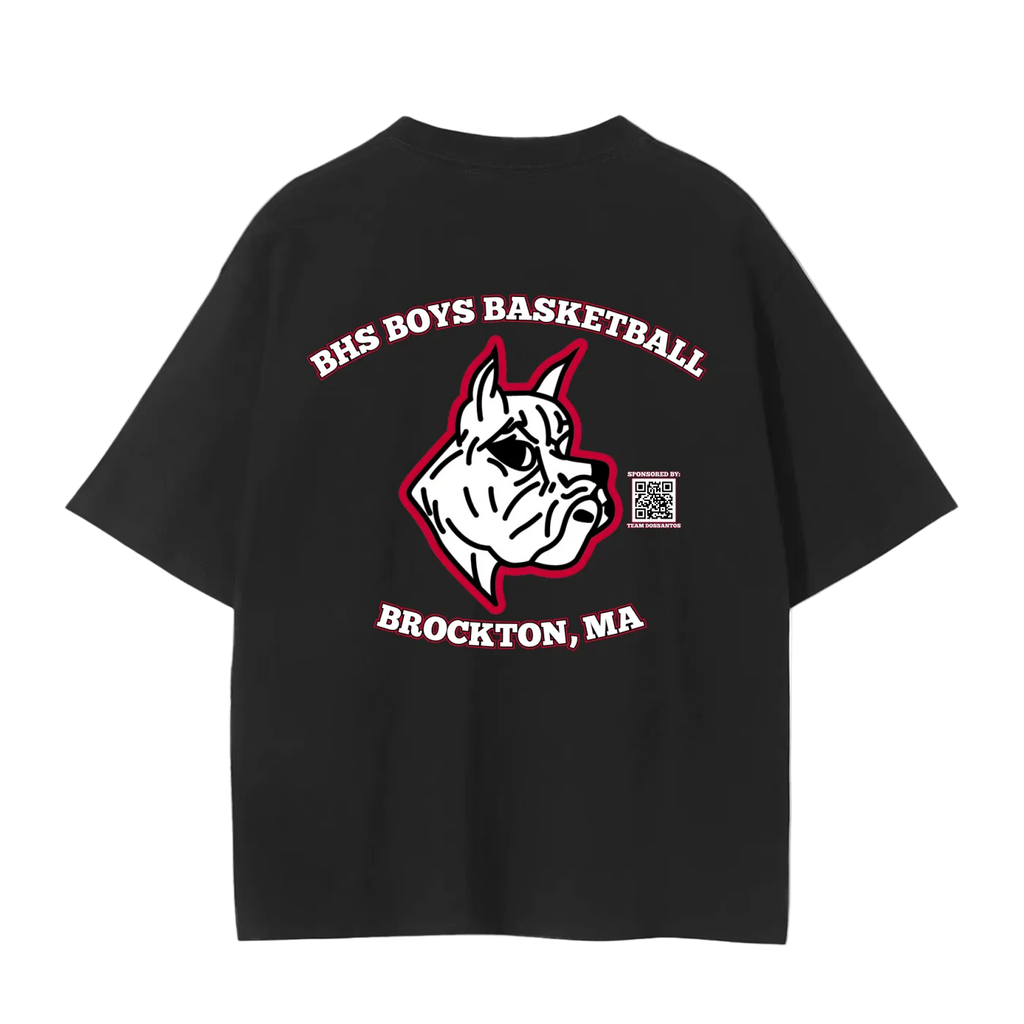 T-shirt officiel de l'équipe masculine de basketball du lycée Brockton