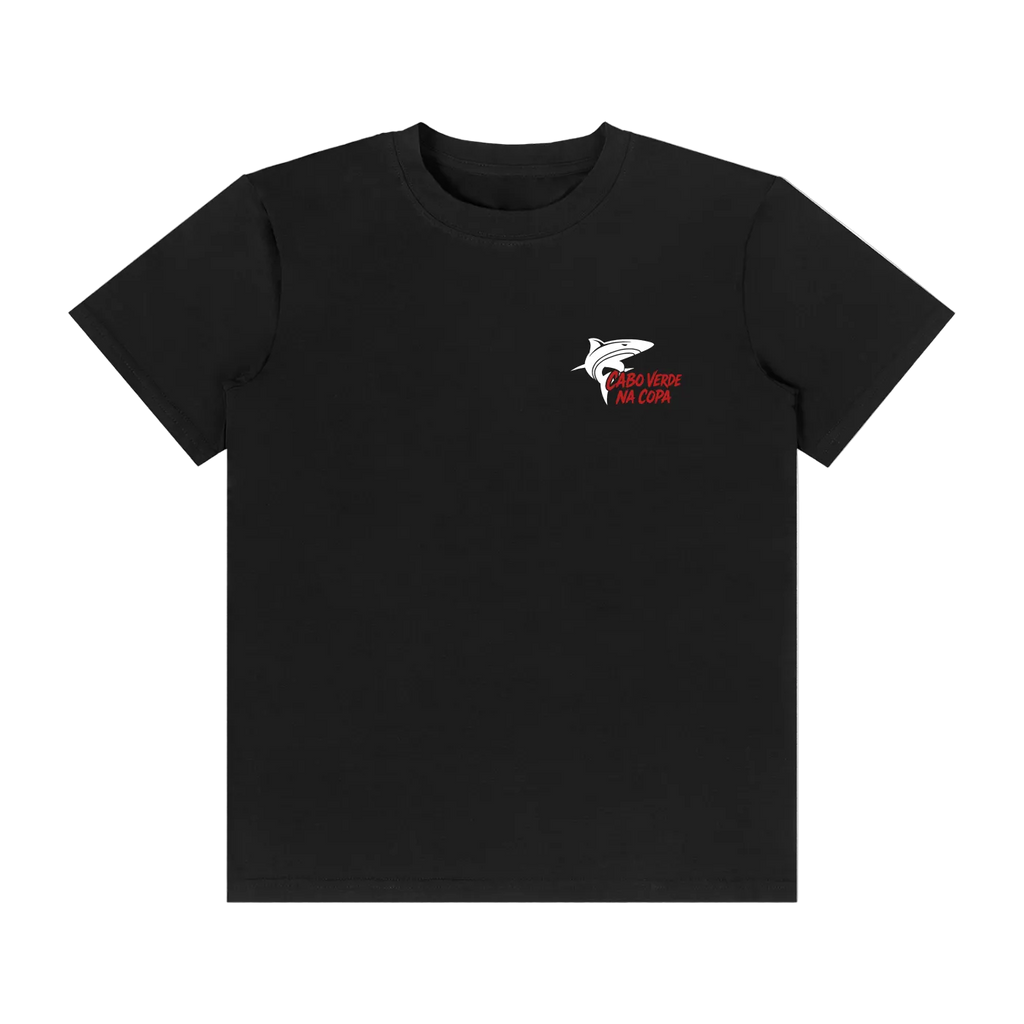 Cabo Verde Na Copa Red Graphic T-Shirt