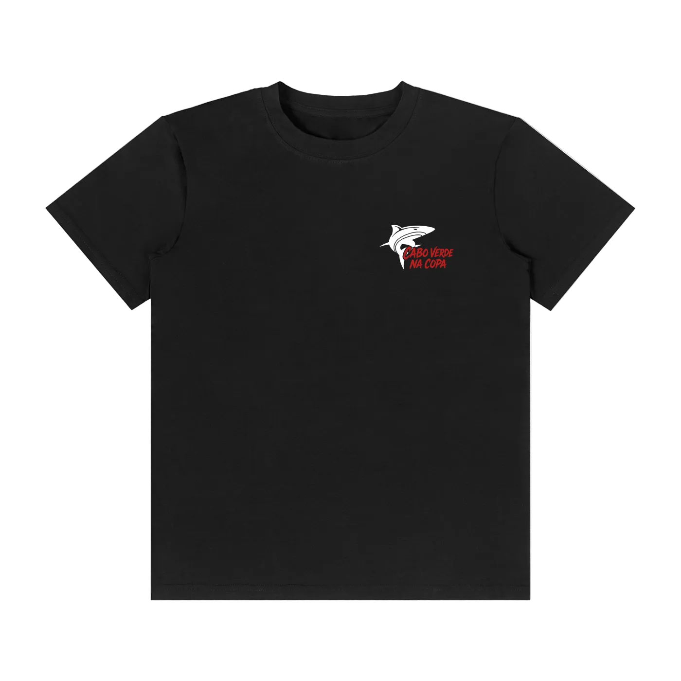 Cabo Verde Na Copa Red Graphic T-Shirt