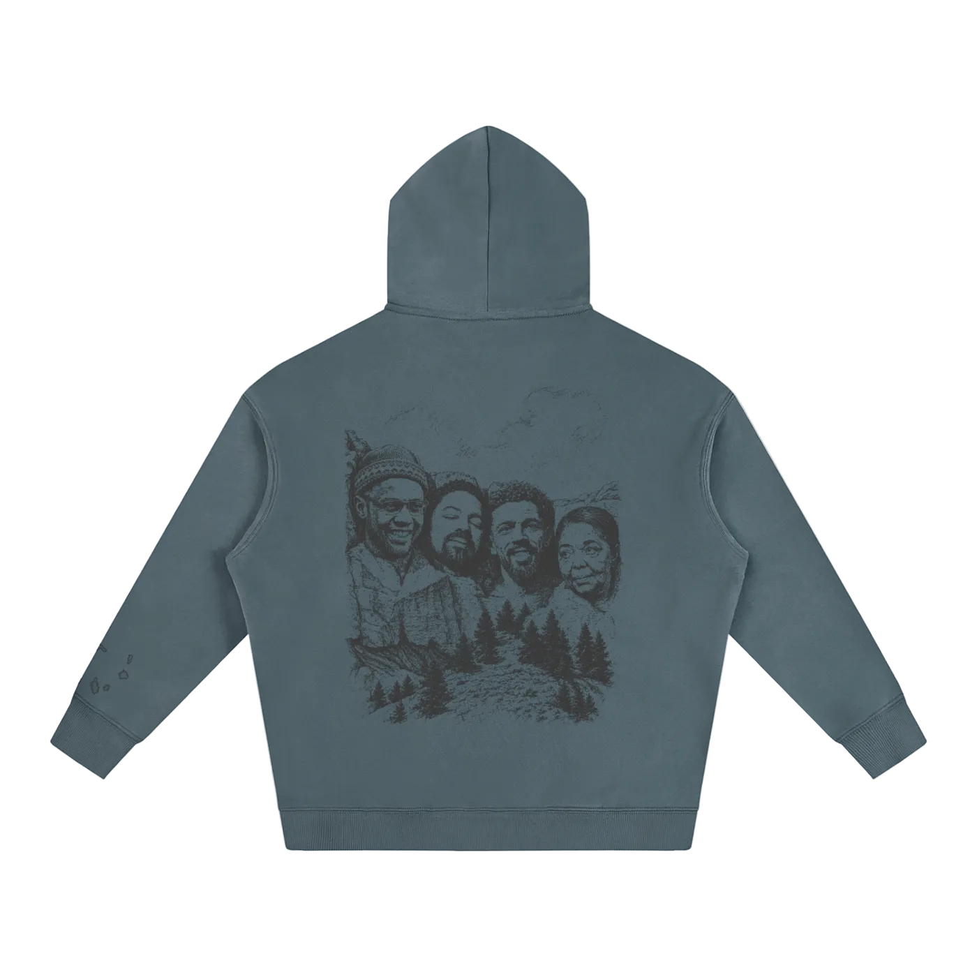 Cabo Verde Mount Rushmore Oversized Hoodie