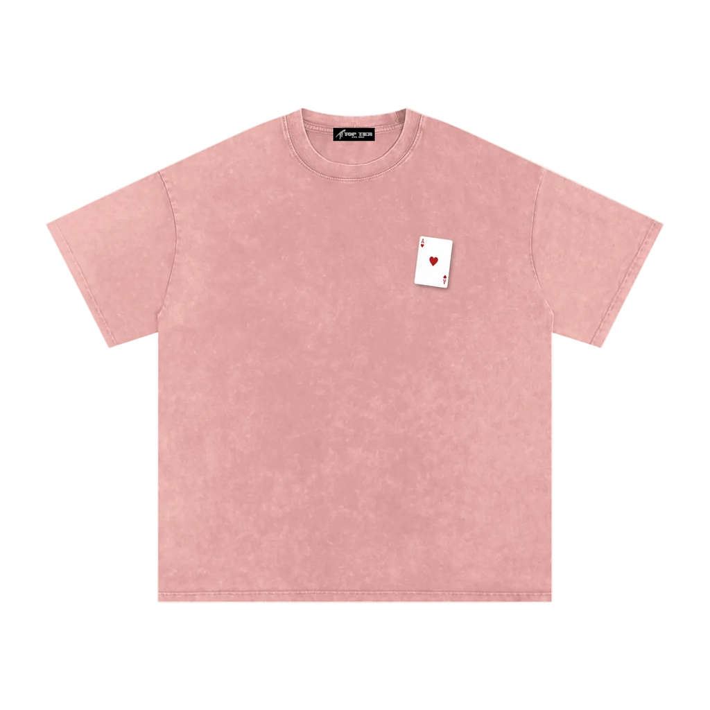 Top Tier Ace's Washed Oversized T-Shirt