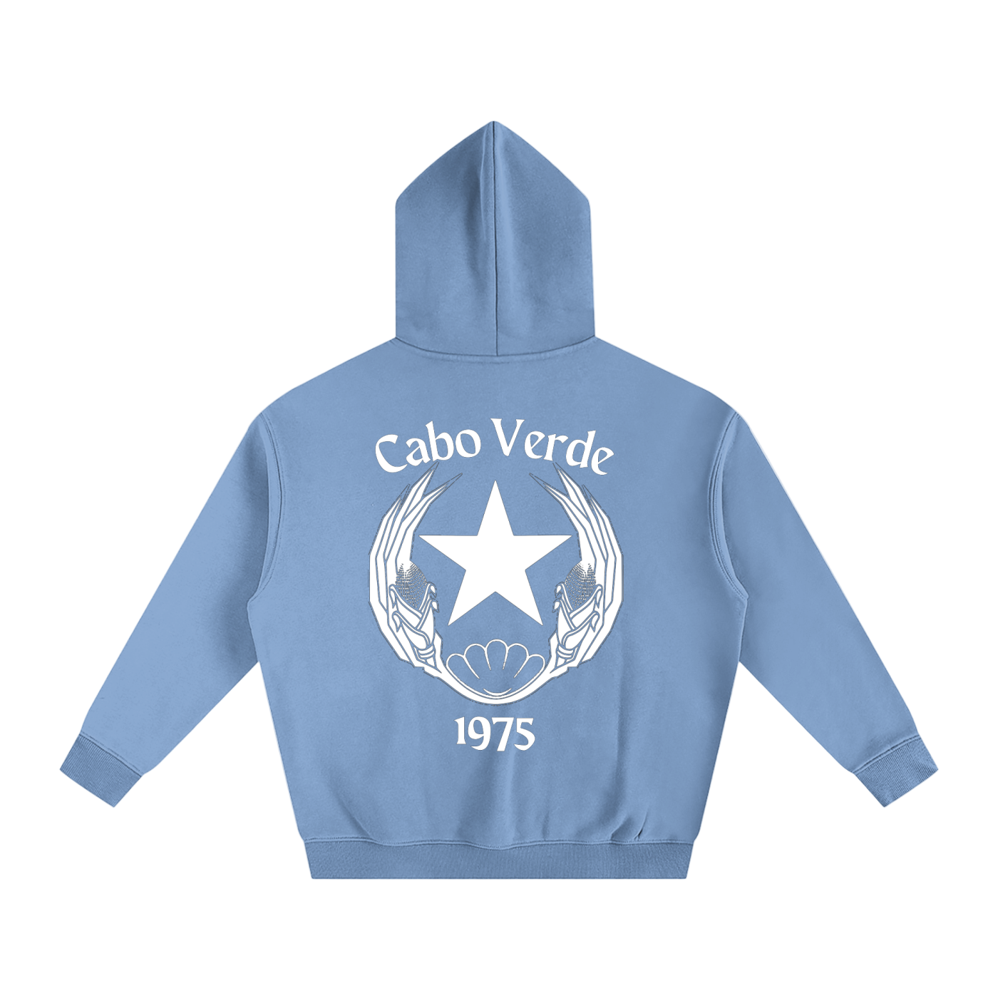 Sudadera con capucha pesada con la bandera de CV (Independencia)