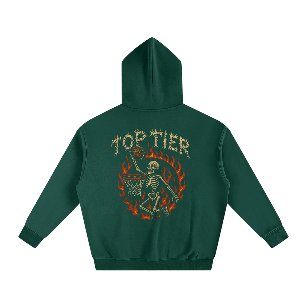 Sudadera con capucha de peso pesado de alambre de púas de primer nivel