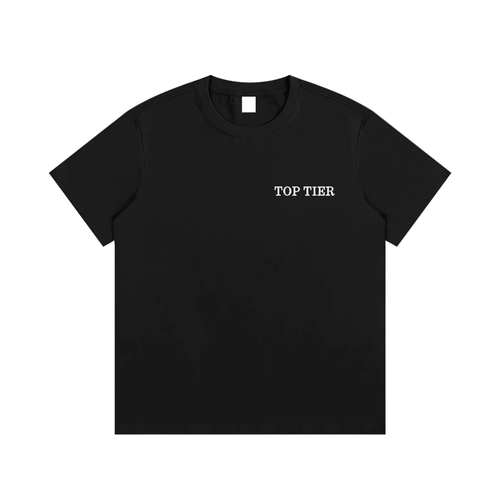 Embroidered White Top Tier T-Shirt