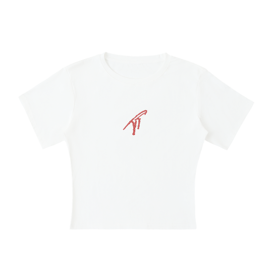 "TT" Kisses Cocoon Shape Baby Tee