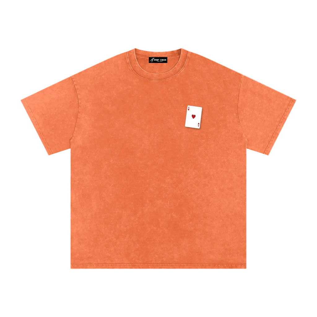 Top Tier Ace's Washed Oversized T-Shirt
