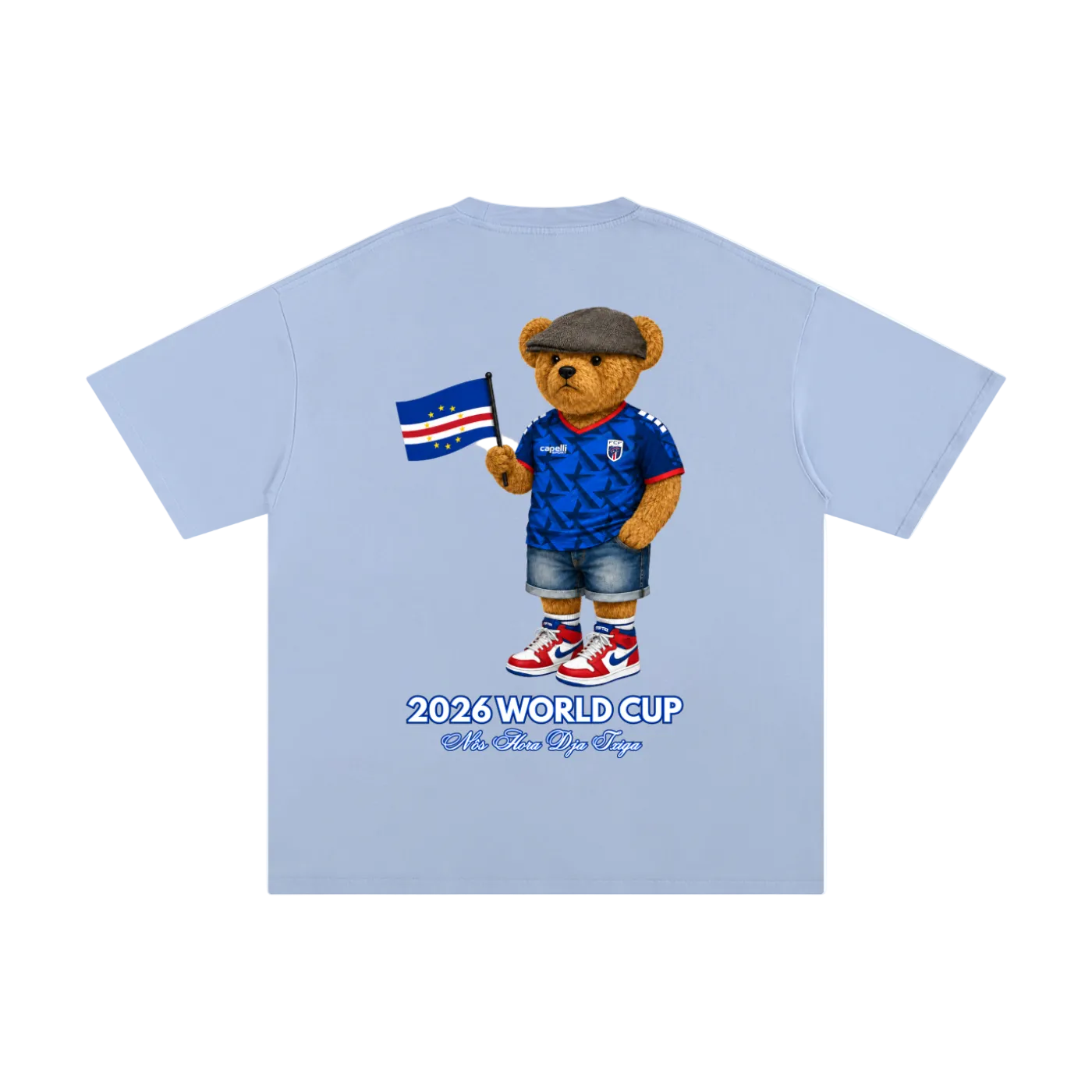 Cabo Verde 2026 World Cup Bear T-Shirt