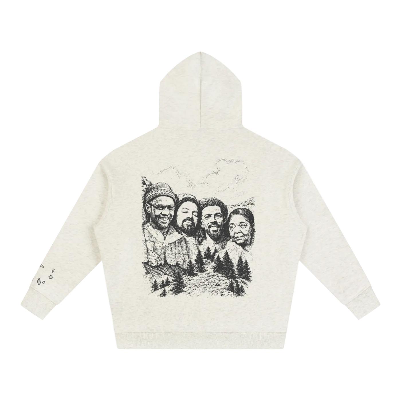 Cabo Verde Mount Rushmore Oversized Hoodie