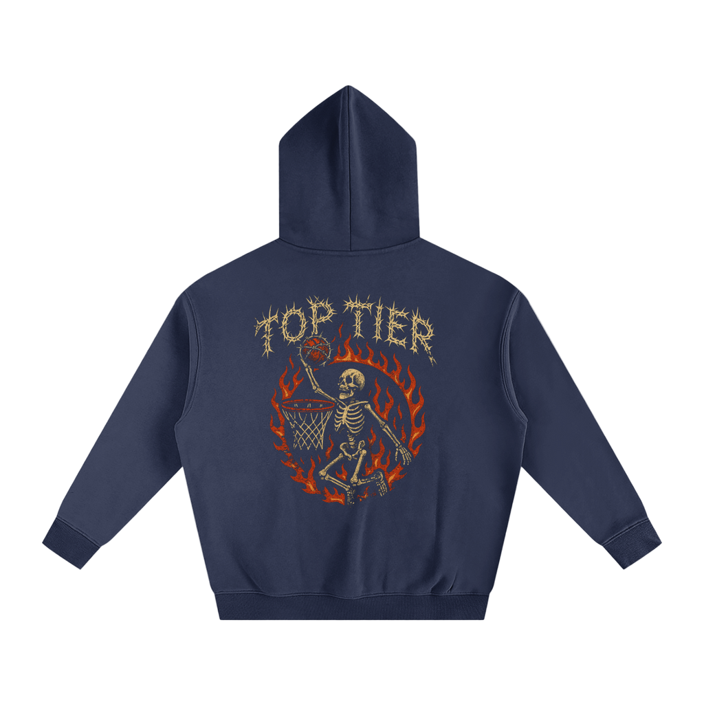 Sudadera con capucha de peso pesado de alambre de púas de primer nivel