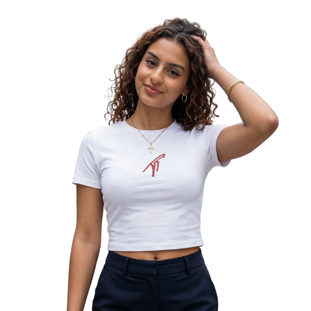"TT" Kisses Cocoon Shape Baby Tee