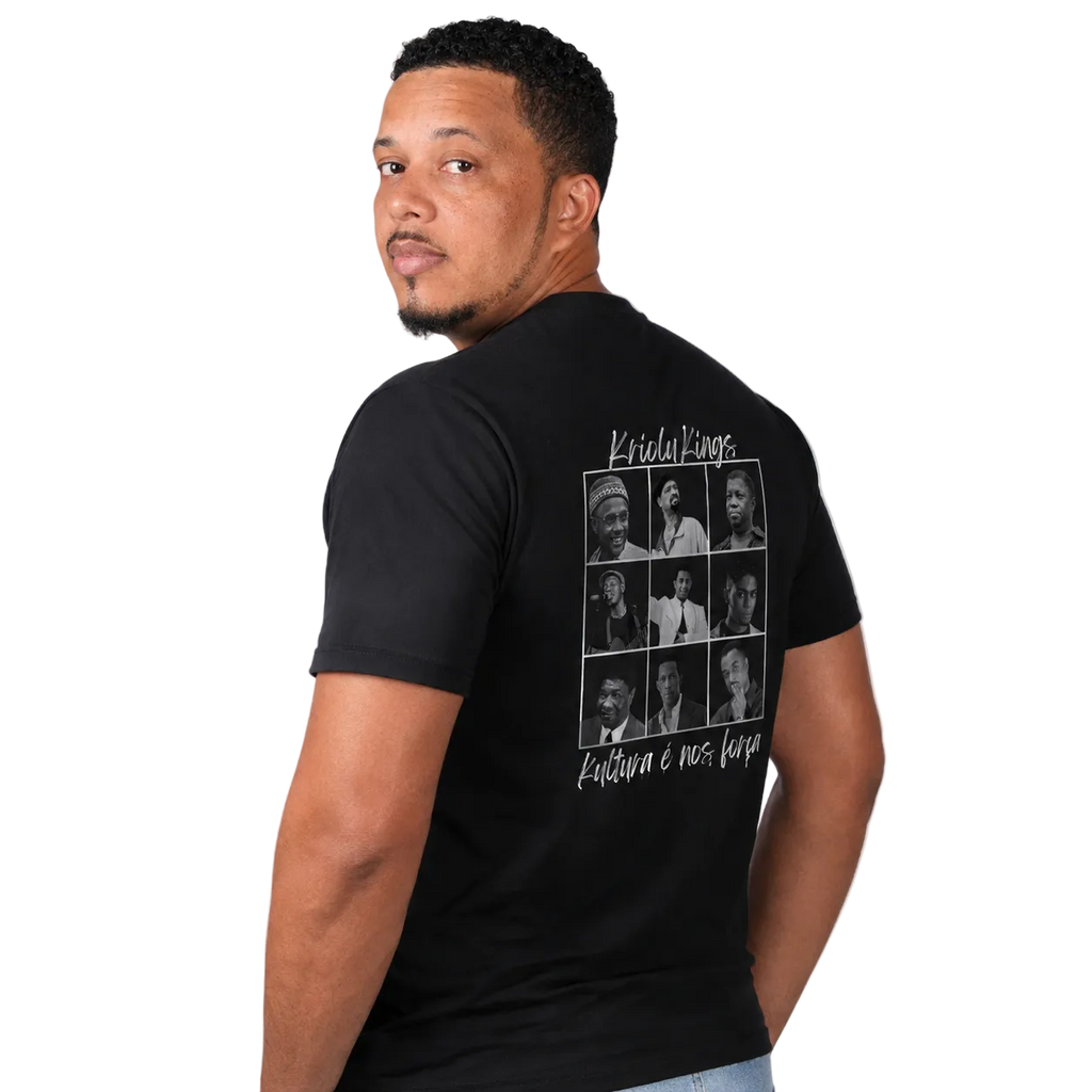 "Kriolu Kings" Cotton T-Shirt (White)