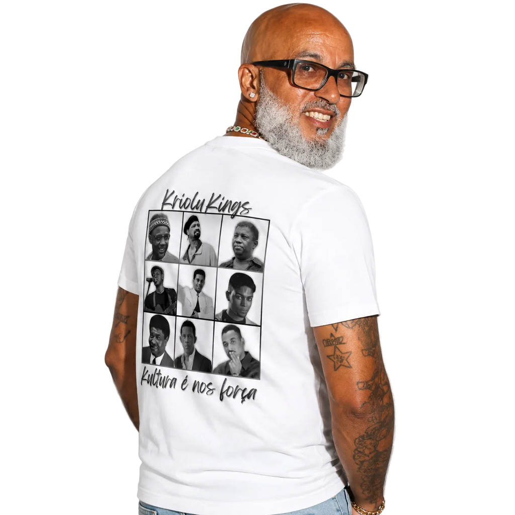 "Kriolu Kings" Cotton T-Shirt (Black)