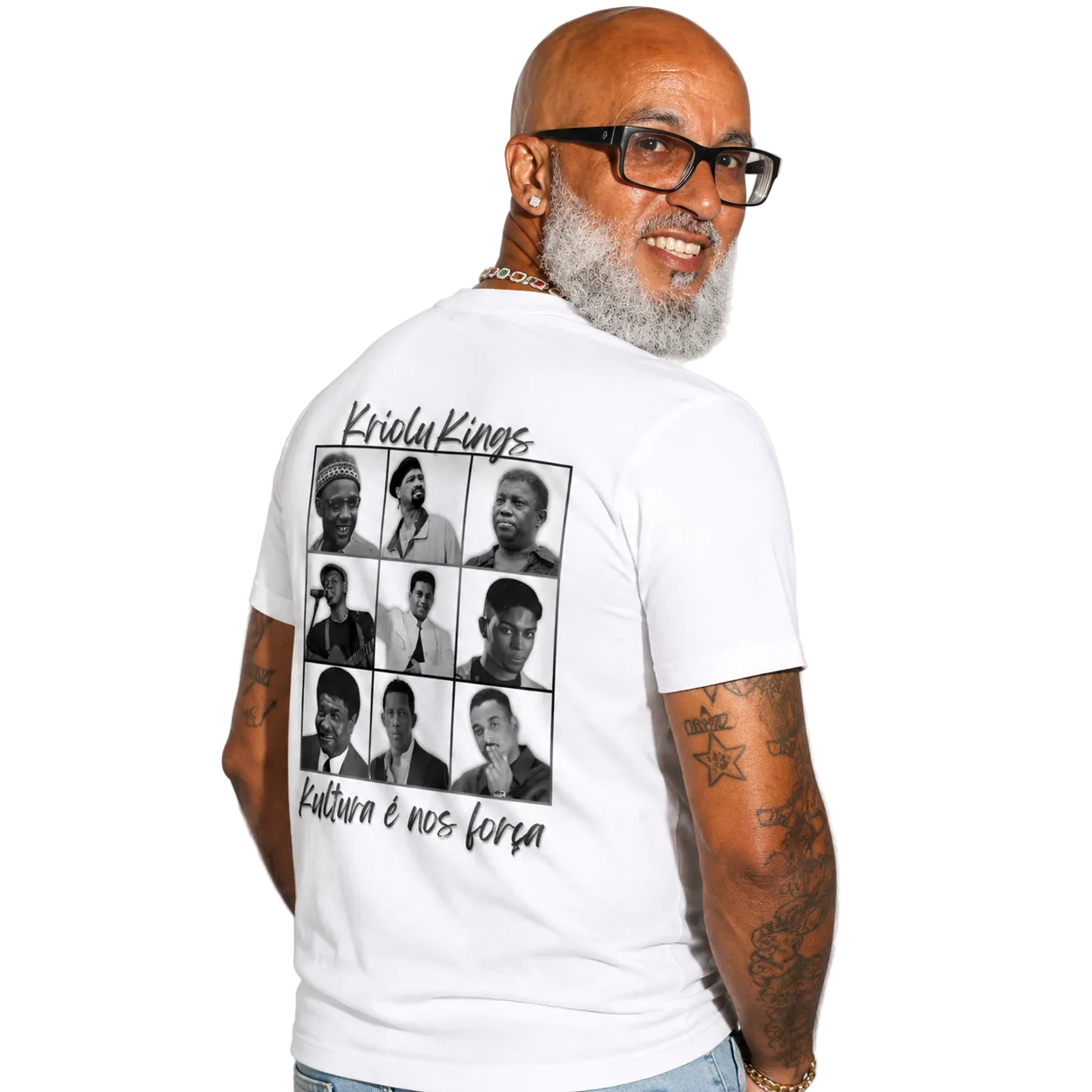 "Kriolu Kings" Cotton T-Shirt (Black)