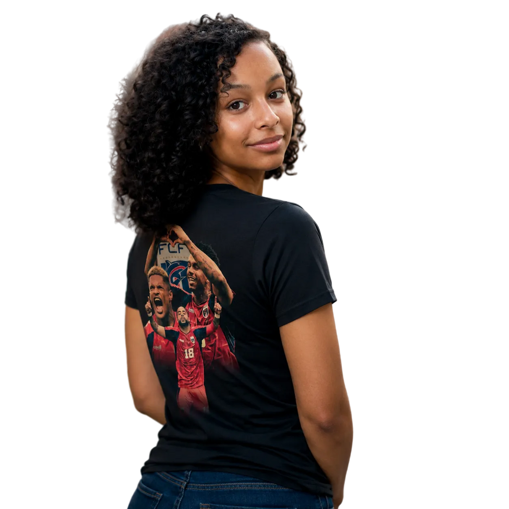 Cabo Verde Na Copa Red Graphic T-Shirt