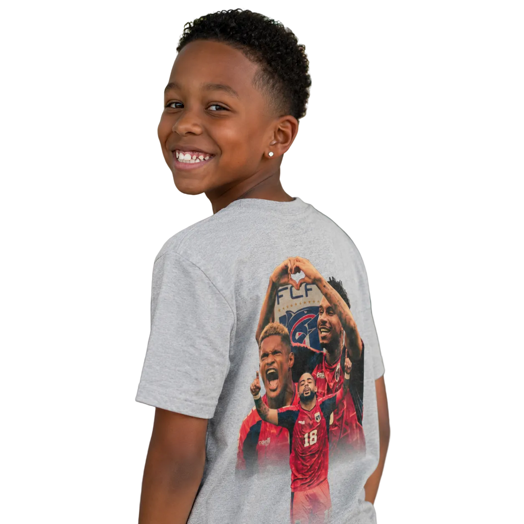 Cabo Verde Na Copa Red Kids' T-shirt