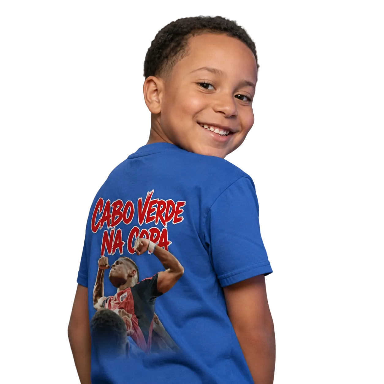 Hélio Varela "Cabo Verde Na Copa" Kids' T-shirt