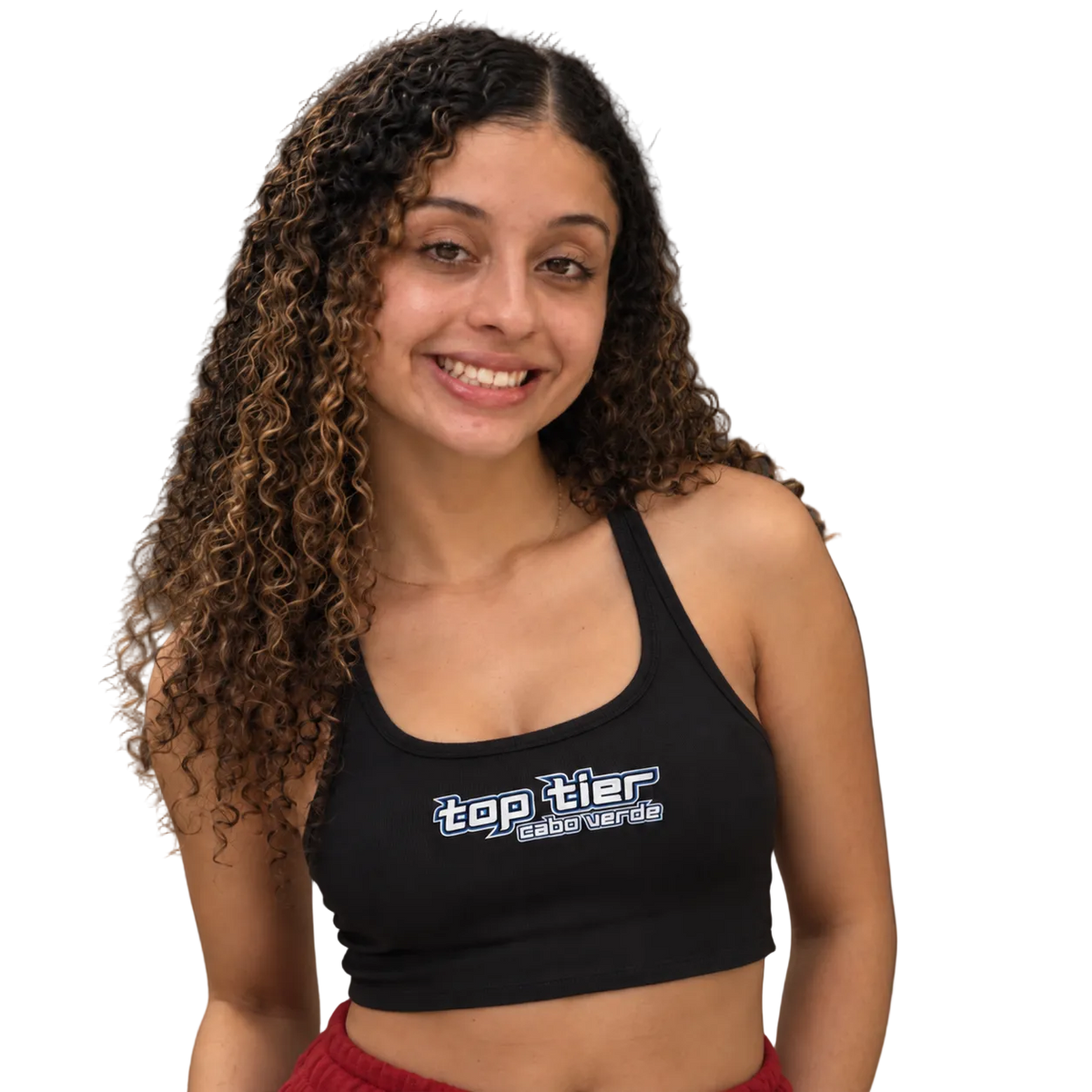 Top Tier Cabo Verde Women's Cropped Tank Top