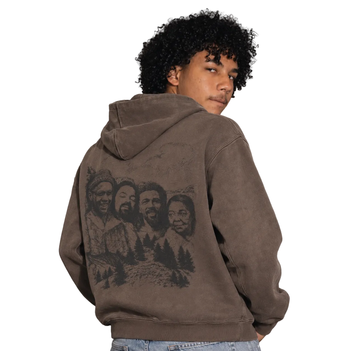 Cabo Verde Mount Rushmore Oversized Hoodie