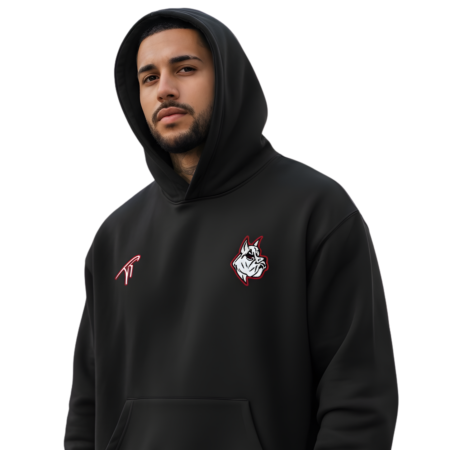 Sweat à capuche officiel de l'équipe masculine de basketball du lycée Brockton (édition spéciale supporters)