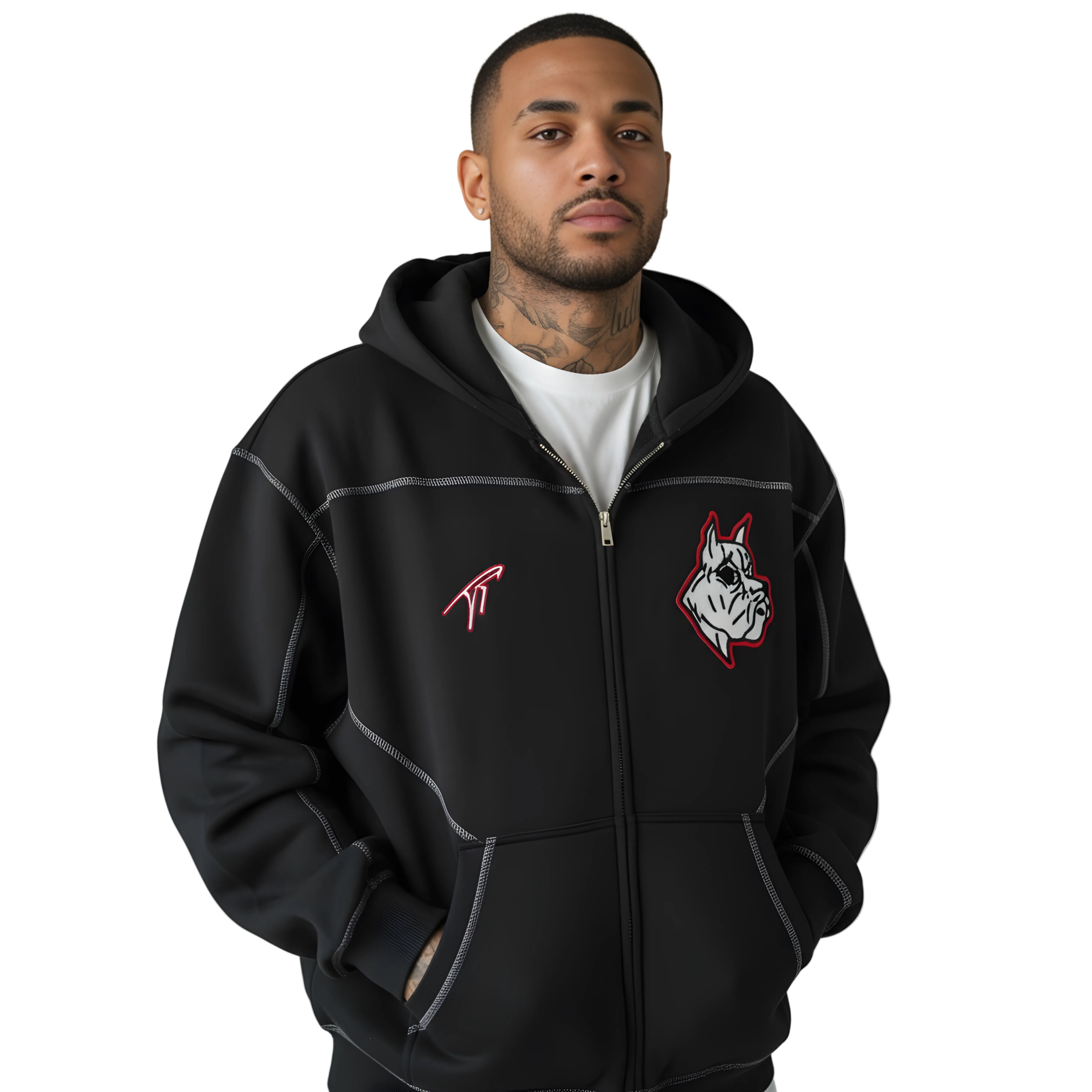 Official Brockton High Boys Basketball Hoodie (Player Edition) SIZE UP