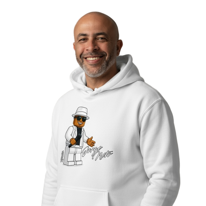 Sudadera con capucha pesada Lego Jorge Neto
