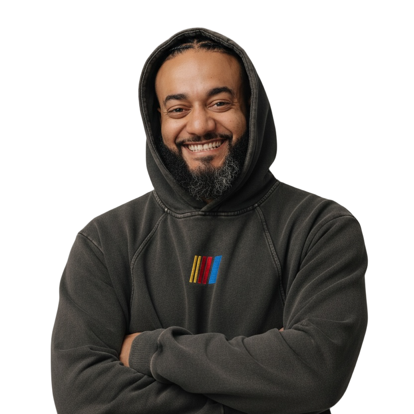 "Racing Top Tier" Vintage Washed Heavyweight Hoodie