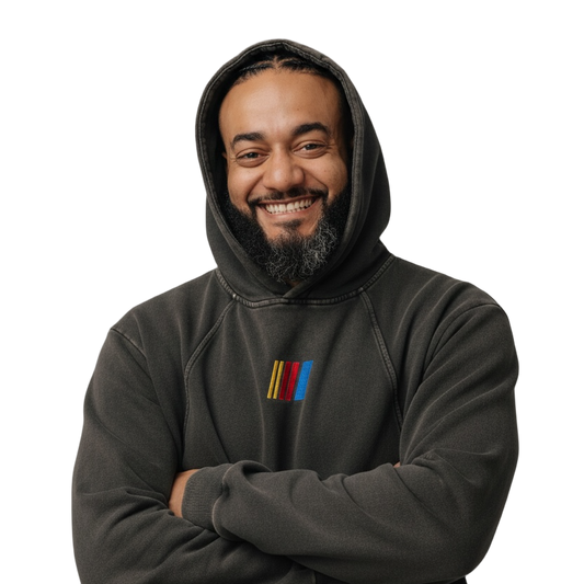 "Racing Top Tier" Vintage Washed Heavyweight Hoodie