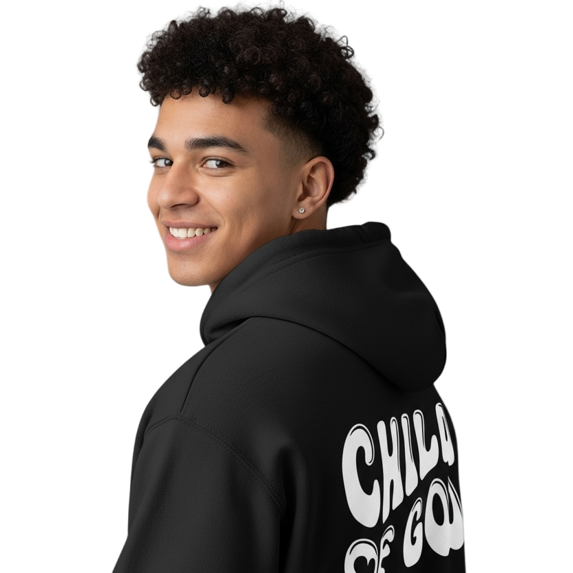 Child of God Heavyweight Hoodie (Black)
