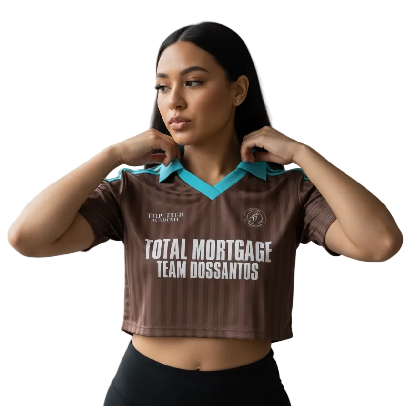 Cropped Official Top Tier F.C Third Jersey