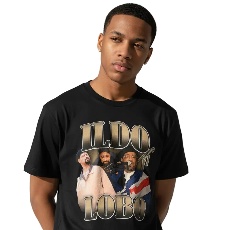 Camiseta vintage Ildo Lobo Essential Heavyweight