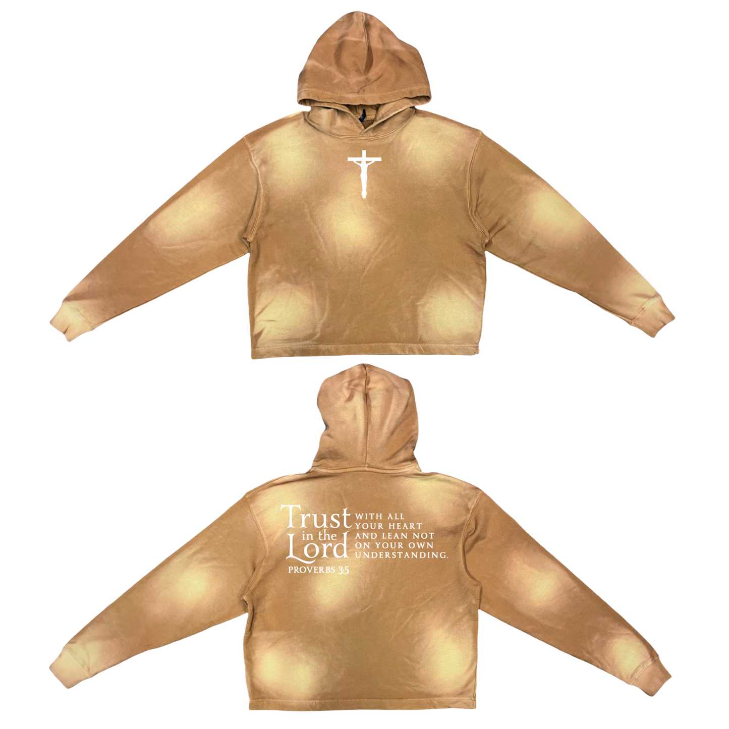 Proverbs 3:5 Sun-Dried Hoodie