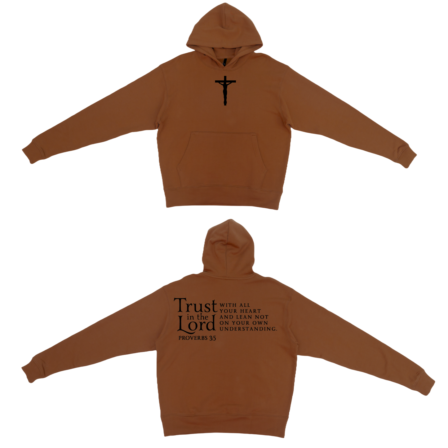 Proverbs 3:5 Heavyweight Hoodie (Color)