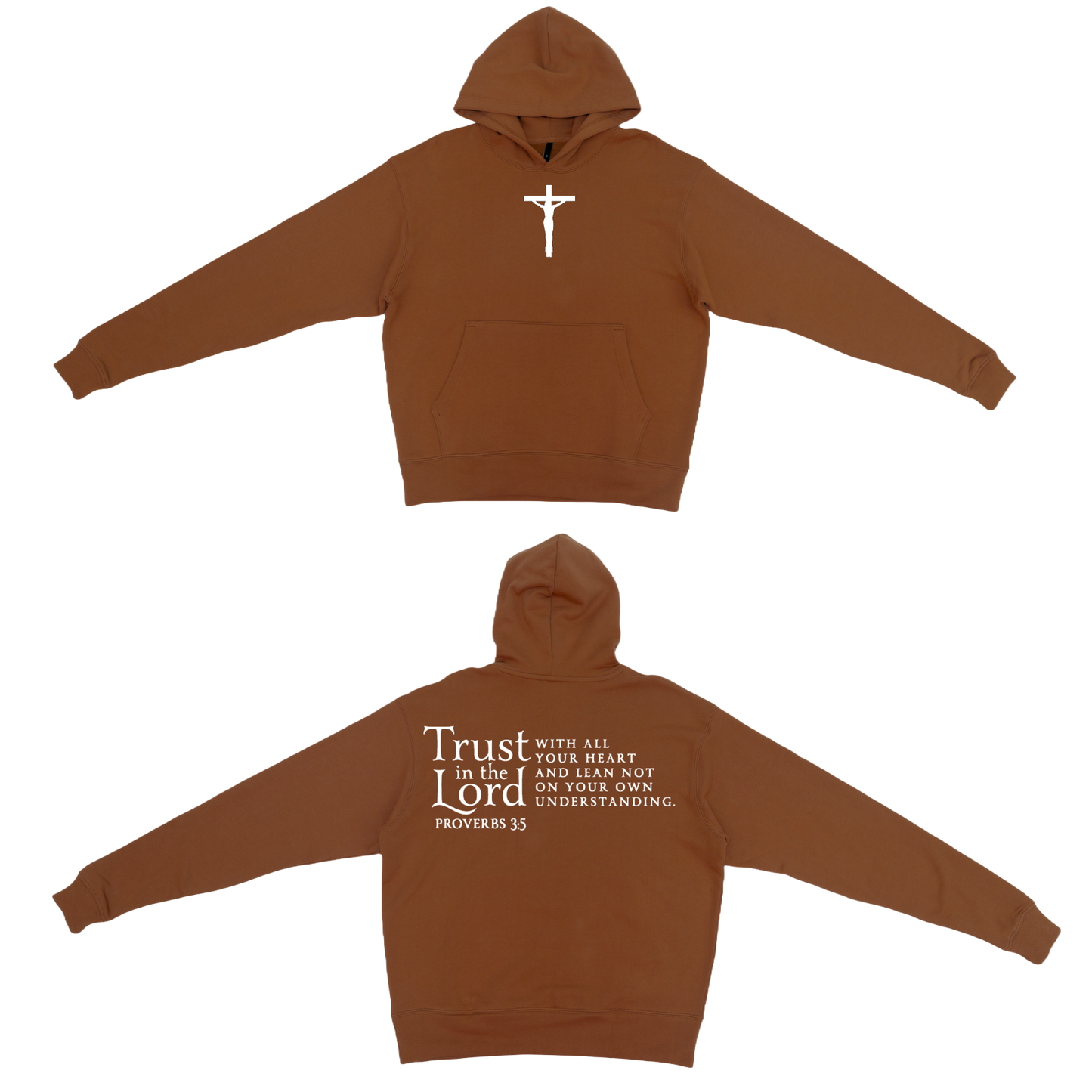 Proverbs 3:5 Heavyweight Hoodie (Color)