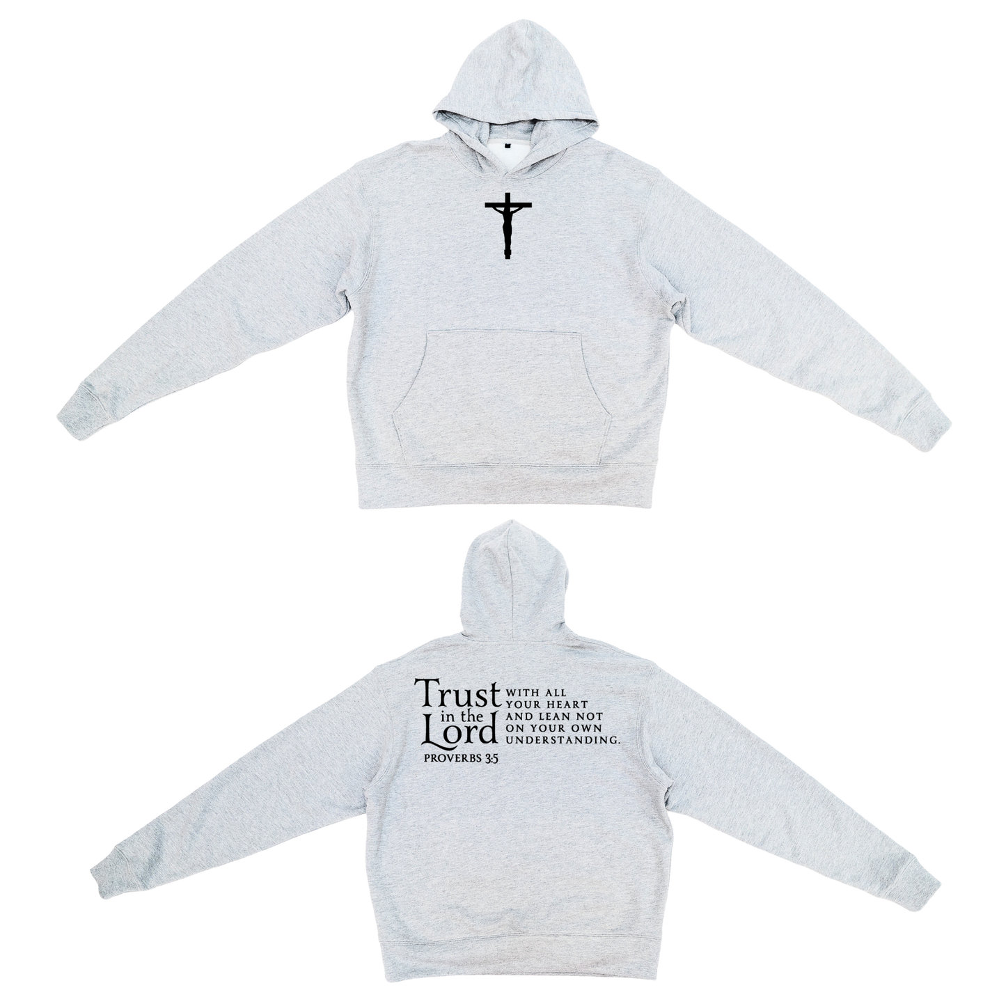 Proverbs 3:5 Heavyweight Hoodie (Color)